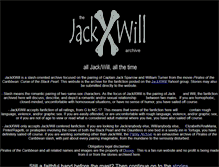 Tablet Screenshot of jackxwill.slashcity.net